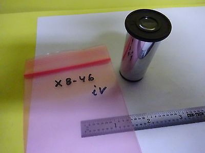 MICROSCOPE PART EYEPIECE ANTIQUE OCULAR 6X OPTICS X8-46