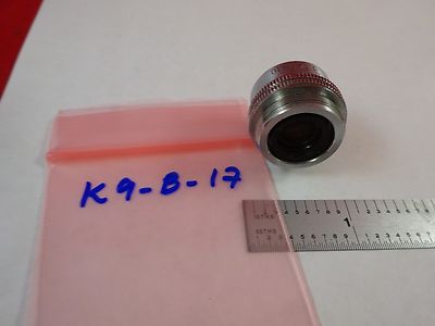 MICROSCOPE PART LEITZ GERMANY OBJECTIVE 3.5X OPTICS AS IS BIN#K9-B-17