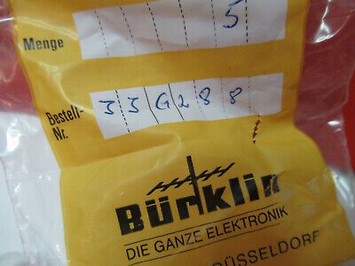 LOT MINI LAMP BULB 220V 7W BURKLIN GERMANY AS PICTURED #TE-3