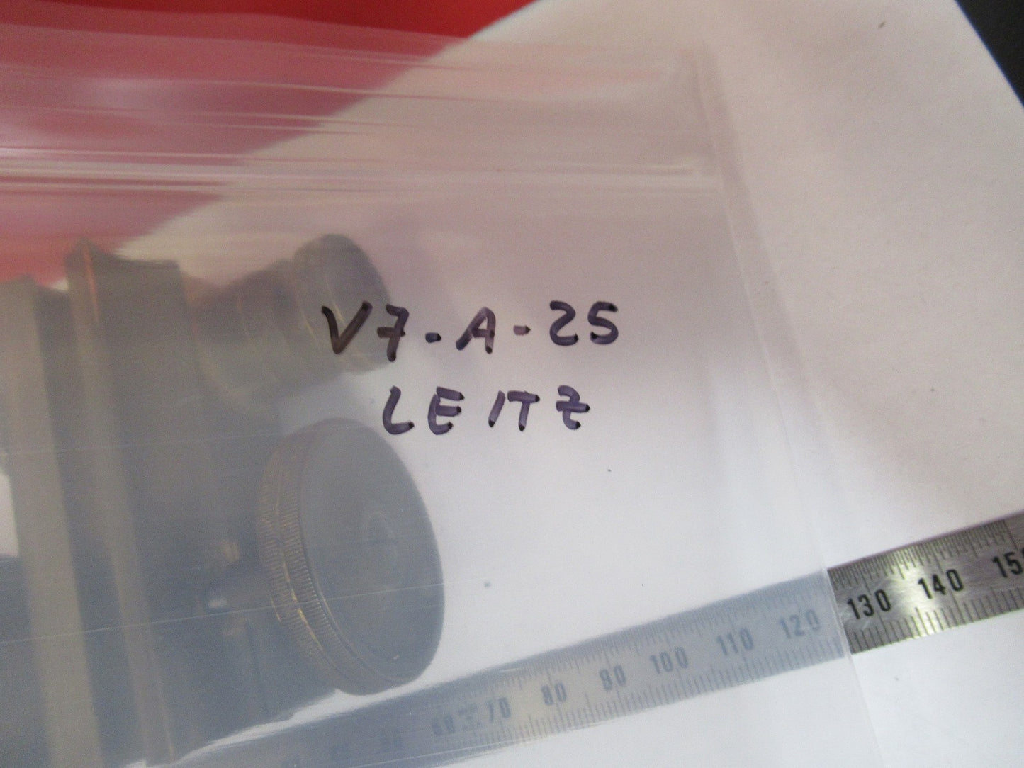 ANTIQUE LEITZ GERMANY STAGE ADJUST BRASS ASSEMBLY MICROSCOPE PART AS PIC V7-A-25