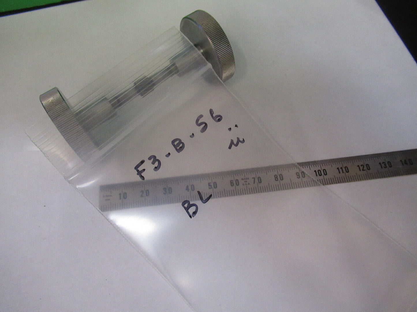 BAUSCH LOMB SET OF PAIR KNOBS STAGE MICROSCOPE PART AS PICTURED #F3-B-56