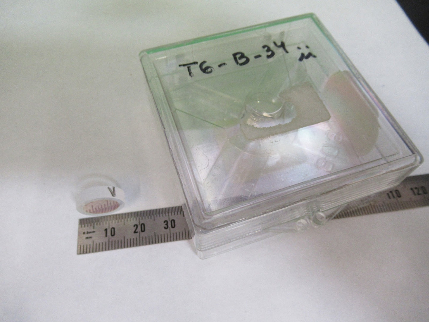 OPTICAL SPECTRA PHYSICS COATED MIRROR LENS PHOTONICS OPTICS AS PICTURED T6-B-34