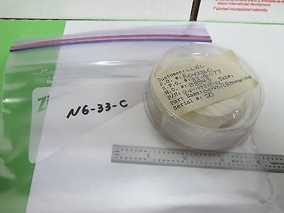 OPTICAL DICHROIC BEAM SPLITTER COATED MIRROR LASER OPTICS BIN#N6-33-C