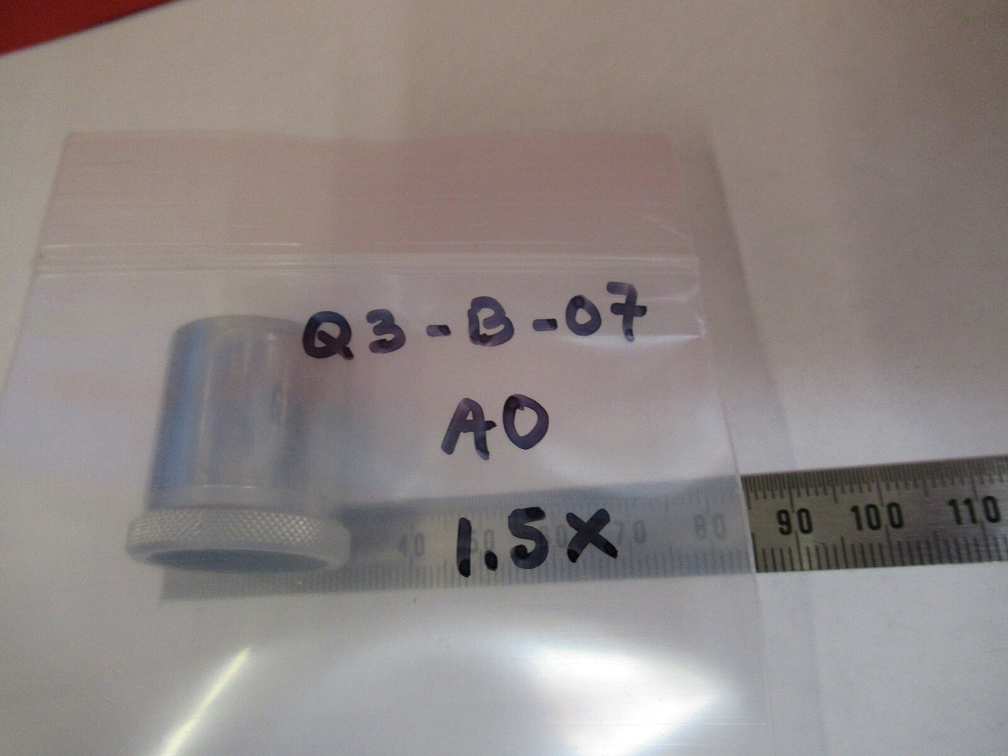 AO AMERICAN OPTICS 1.5X OBJECTIVE LENS MICROSCOPE PART AS PICTURED &Q3-B-07