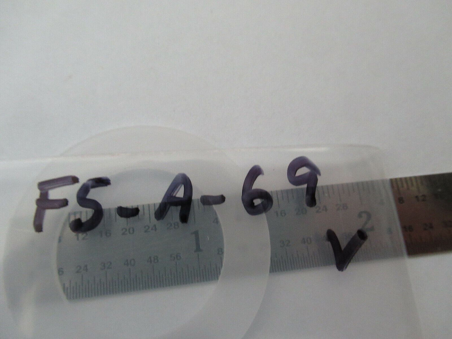 BLANK PIEZOELECTRIC QUARTZ CRYSTAL X-CUT UNPLATED PIEZO SENSOR AS PIC #F5-A-69