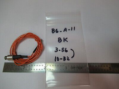 BRUEL KJAER LOW NOISE CABLE 3-56 to 10-32 for ACCELEROMETERAS PICTURED &B6-A-11