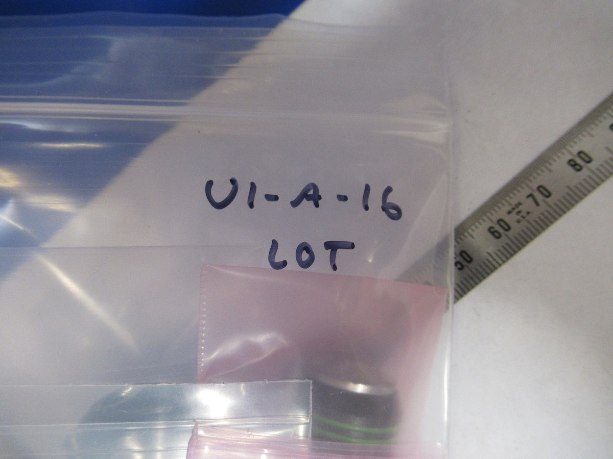 Lot Objectives Lenses Steindorff Optics Microscope Part