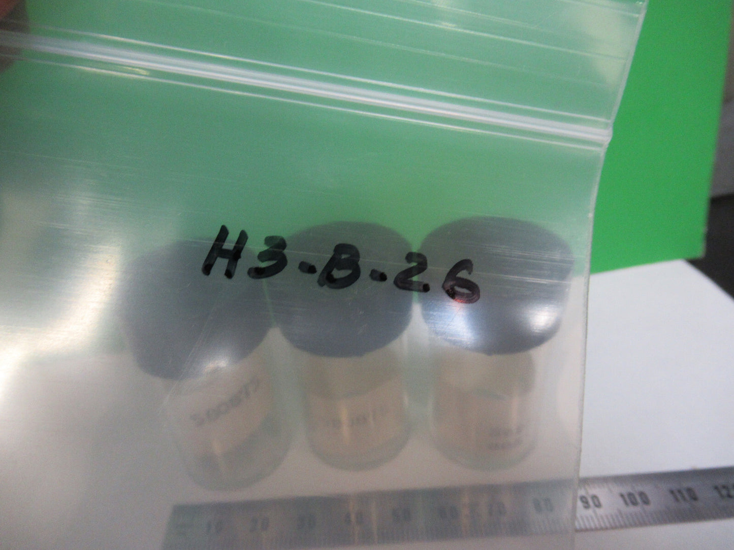 STEINDORFF BERLIN EMPTY PLASTIC OBJ CANS MICROSCOPE PART AS PICTURED #H3-B-26