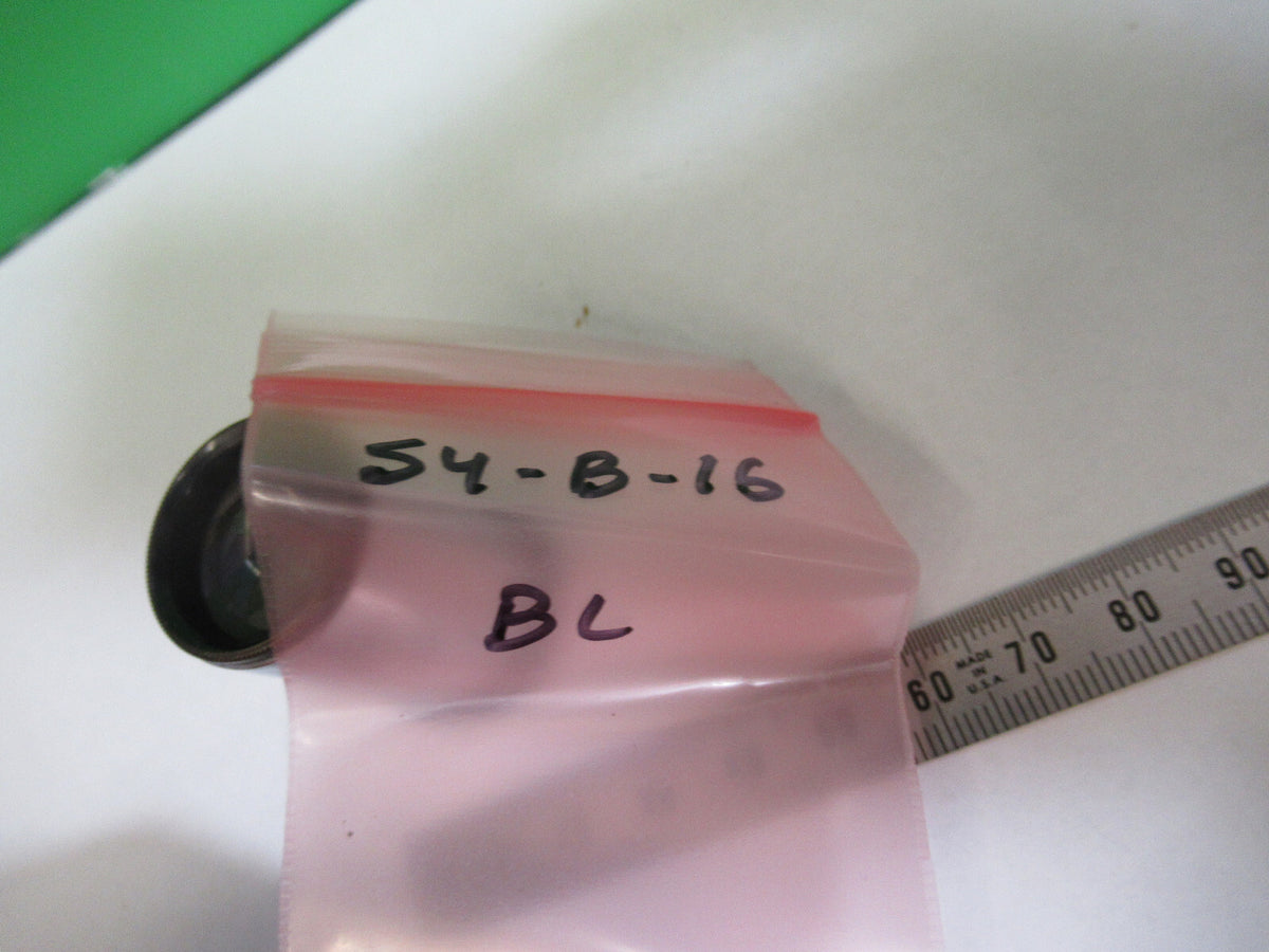 BAUSCH LOMB EYEPIECE OCULAR 10X OPTICS MICROSCOPE PART AS PICTURED S4-B-16