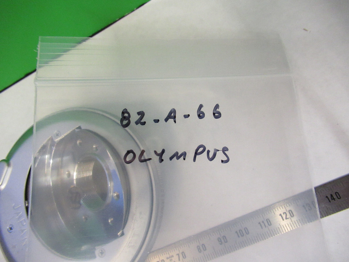 OLYMPUS JAPAN NOSEPIECE MICROSCOPE PART AS PICTURED 82-A-66