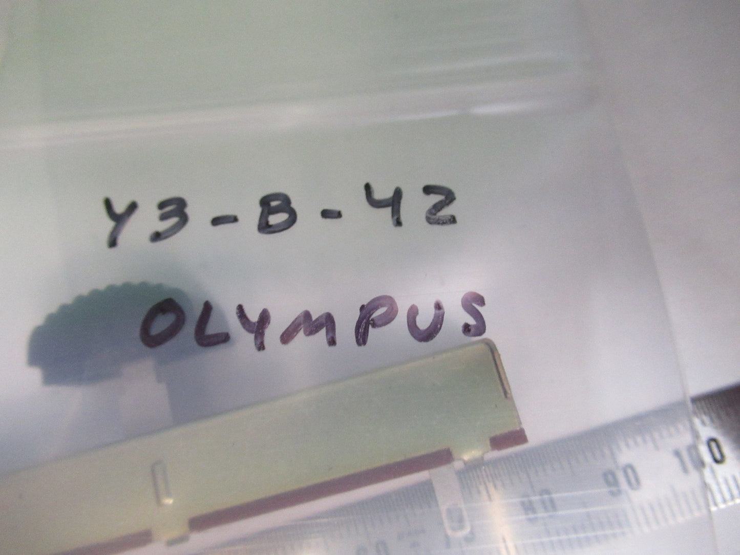 OLYMPUS JAPAN SLIDE DIMMER SWITCH MICROSCOPE PART AS PICTURED Y3-B-42
