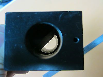 OPTICAL FIXTURE SUPPORT MIRROR ROTATES LASER OPTICS BIN#E2