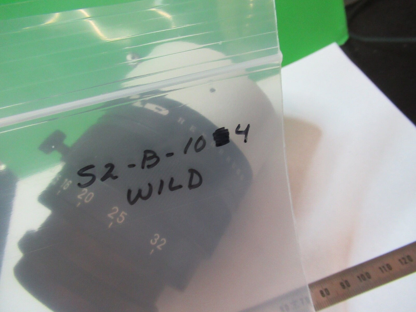 OPTICAL MAKROZOOM WILD SWISS LENS 1:5 MICROSCOPE OPTICS AS PICTURED S2-B-104A