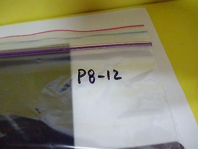 OPTICAL RECTANGULAR NEUTRAL DENSITY FILTER LASER OPTICS AS IS BIN#P8-12