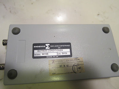ENDEVCO 4416B POWER SUPPLY PIEZOELECTRIC ACCELEROMETER CALIBRATION VIBRATION