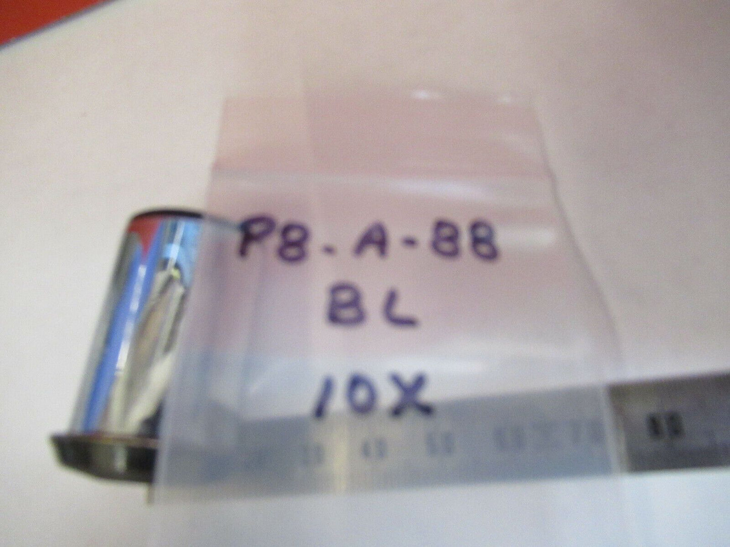 ANTIQUE BAUSCH LOMB EYEPIECE 10X OCULAR MICROSCOPE PART AS PICTURED &P8-A-88