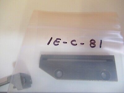 LOT CLIP + BRASS GEAR ANTIQUE MICROSCOPE PART AS PICTURED &1E-C-81