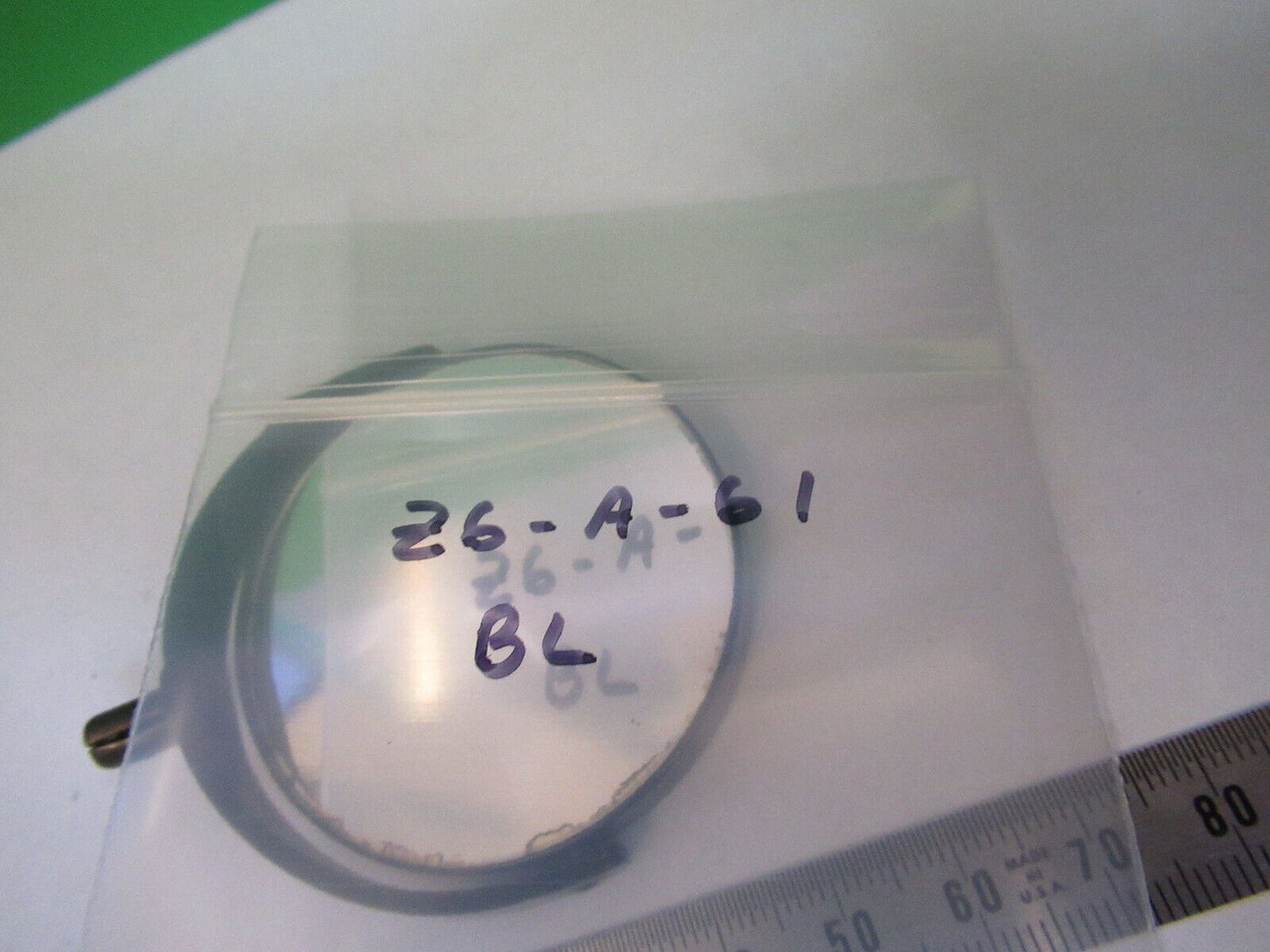 BAUSCH LOMB SPIEGELBAUGRUPPE ANTIKES MIKROSKOPTEIL WIE ABGEBILDET &Z6-A-61