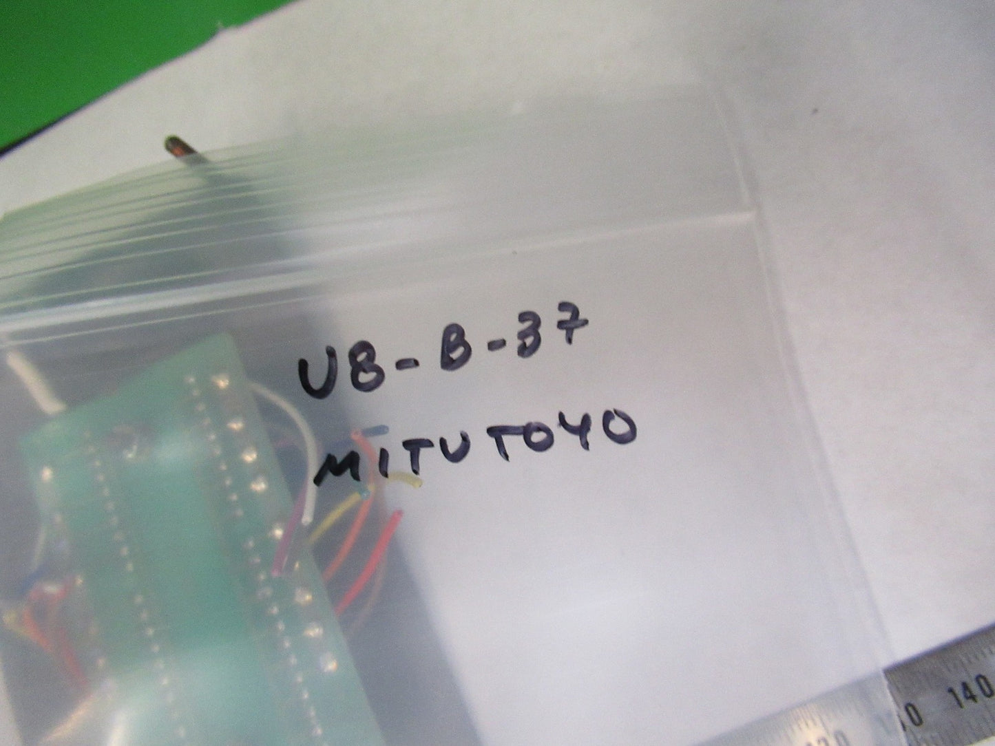 MITUTOYO JAPAN ULTRAPLAN DISPLAY SWITCH MICROSCOPE PART AS PICTURED U8-B-37