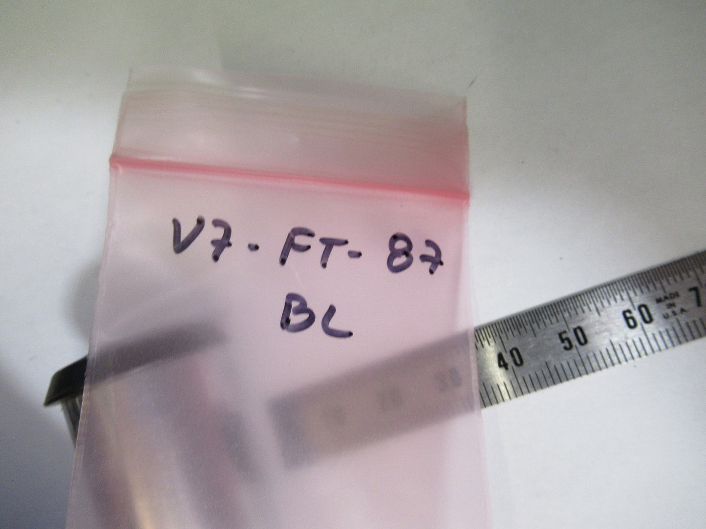 BAUSCH LOMB EYEPIECE CONOSCOPE HOLE OPTICS MICROSCOPE PART V7-FT-87