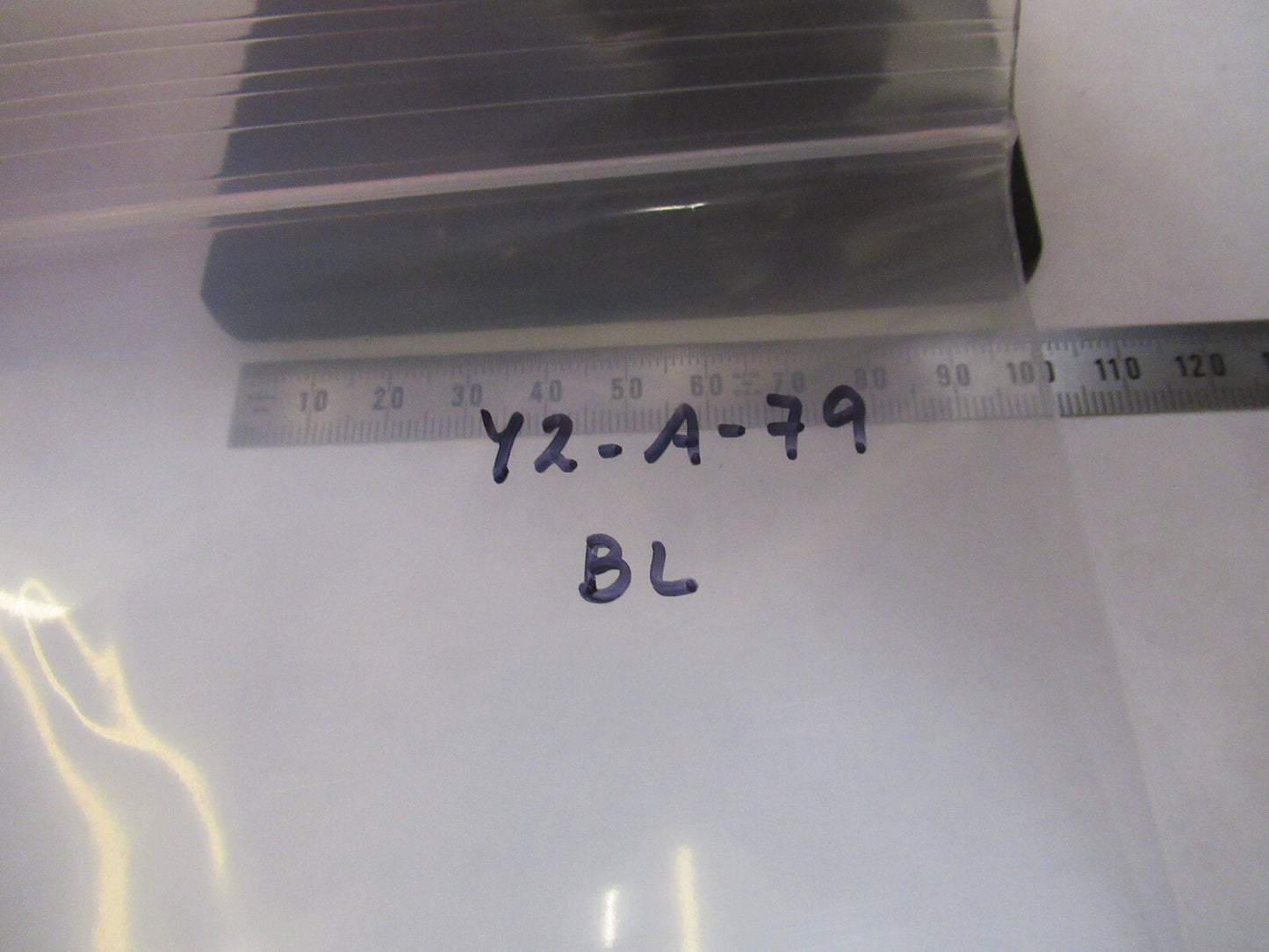 BAUSCH LOMB STAGE XY TABLE MICROMETER MICROSCOPE PART AS PICTURED Y2-A-79