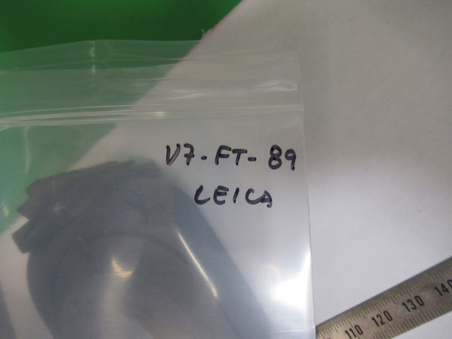 LEICA LEITZ GERMANY DMRB CONDENSER HOLDER MICROSCOPE PART AS PICTURED V7-FT-89