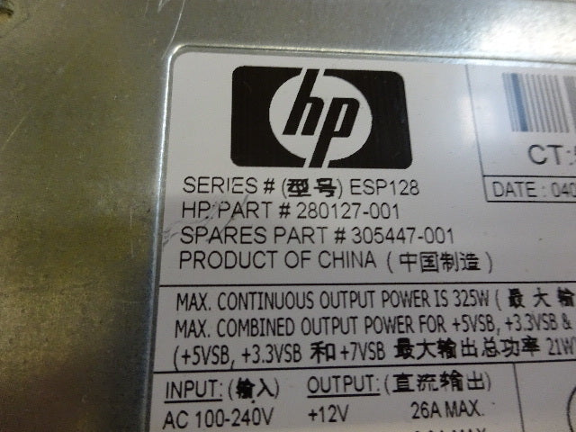 HP HEWLETT PACKARD 280127-001 ELECTRICAL POWER SUPPLY MODULE SERVER #TC-3