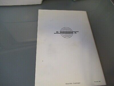 VINTAGE MANUAL BRUEL KJAER 4316 4356 ACCELEROMETER 1966 AS PICTURED