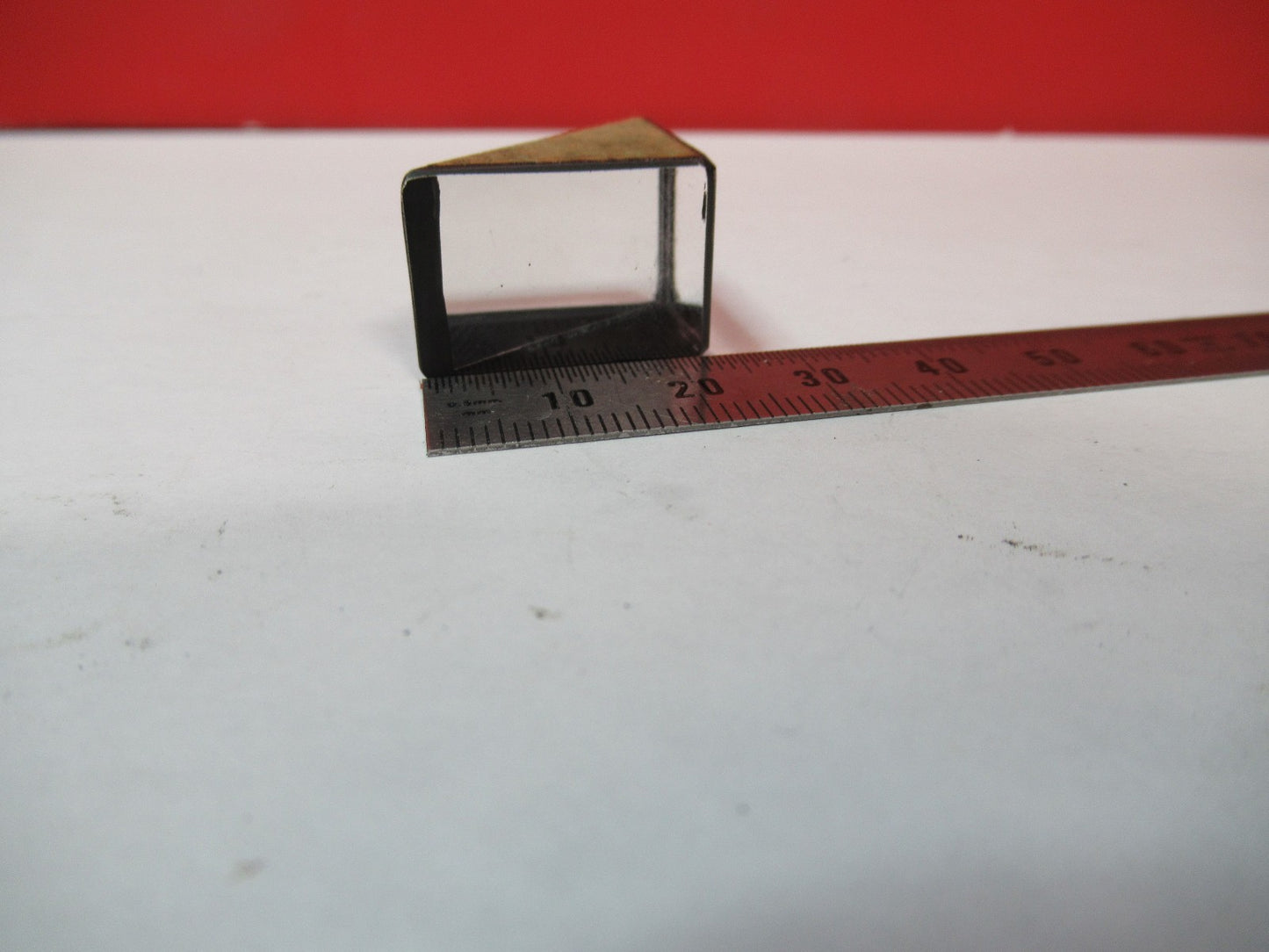 ANTIQUE SPENCER AO GLASS PRISM HEAD OPTICS MICROSCOPE PART AS PICTURED T7-A-60