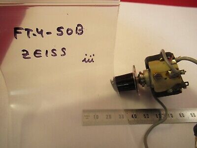 ZEISS GERMANY RHEOSTAT ILLUMINATOR SWITCH MICROSCOPE PART AS PICTURED &FT-4-50B