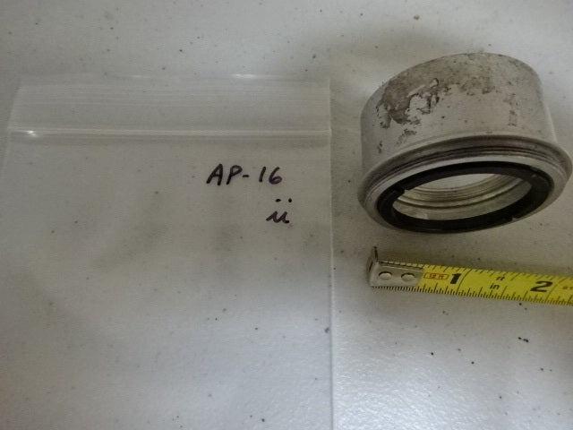 MICROSCOPE PART AO AMERICAN STEREO OBJECTIVE 1x LENS OPTICS AS pictured #AP-16