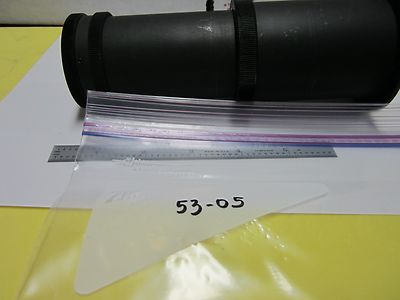 WEIRD OPTICAL DEVICE WITH SMALL OPENING AT CENTER BETWEEN LENS OPTICS BIN#53-05