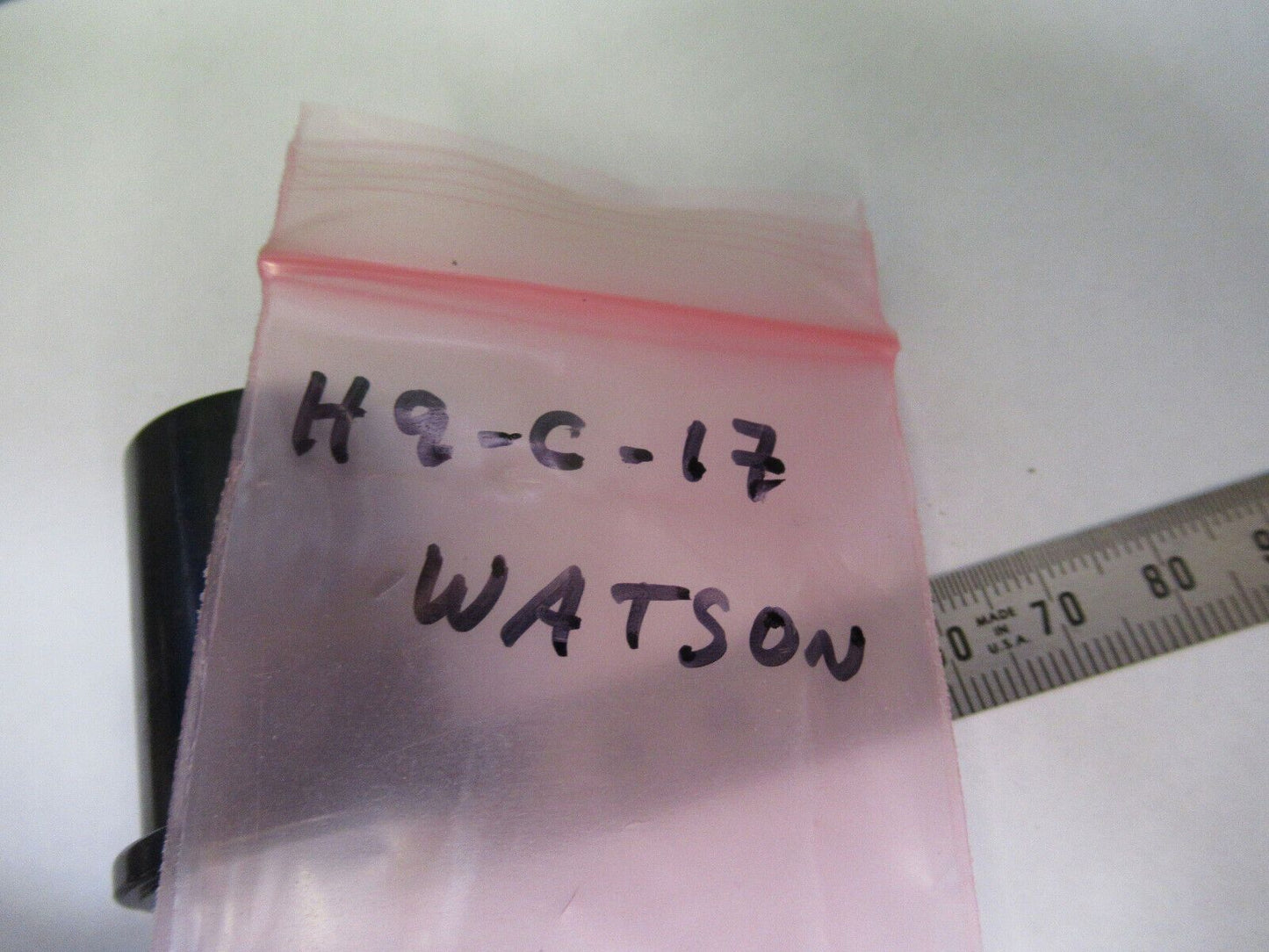 WATSON LONDON UK EYEPIECE 10X OPTICS MICROSCOPE PART AS PICTURED #H9-C-17