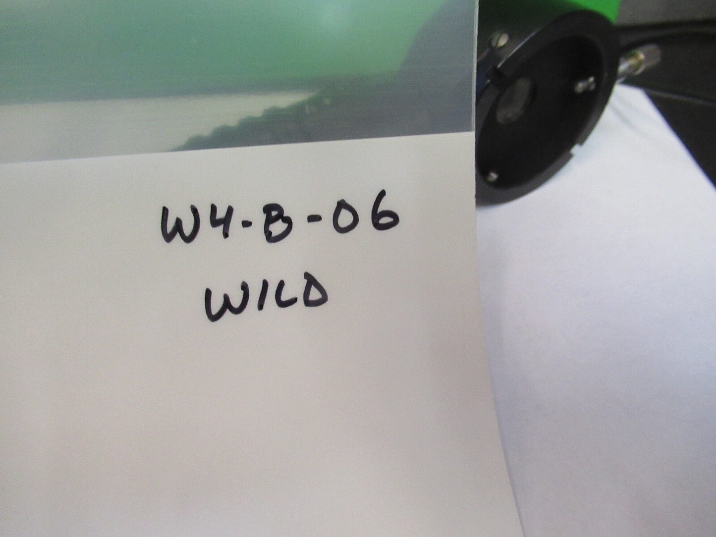 WILD HEERBRUGG SWISS M20 RARE VERTICAL ILLUMINATOR MICROSCOPE PART W4-B-06