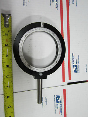 OPTICAL POLARIZER HOLDER FIXTURE LASER OPTICS BIN#33