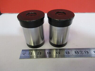 LEITZ PAIR EYEPIECE OCULAR NF 10X PERIPLAN MICROSCOPE PART AS PICTURED &B2-A-21