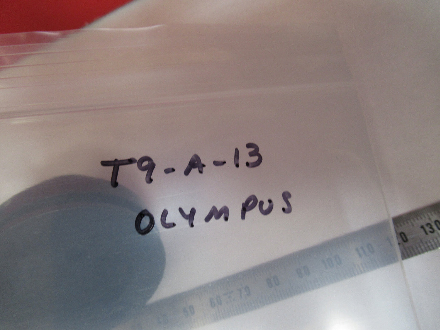 OLYMPUS JAPAN CONDENSER + IRIS OPTICS MICROSCOPE PART AS PICTURED T9-A-13