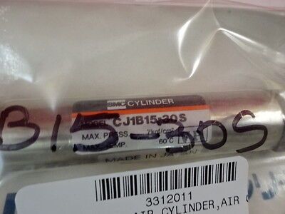 AIR CYLINDER SMC CJ-B15-30S PNEUMATIC CONTROL POSITIONING AS IS B#IL-2-32