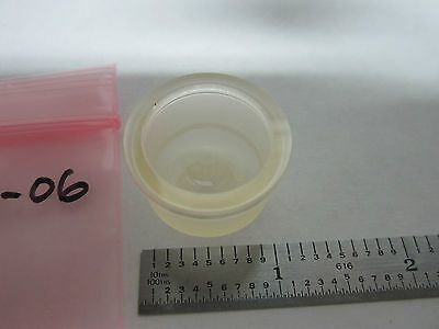 OPTICAL ZERODUR CUP LASER #1-04-06 LASER OPTICS BIN#1