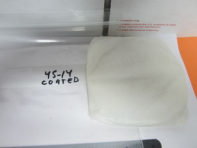 OPTICAL COATED WINDOW LASER OPTICS BIN#45-14