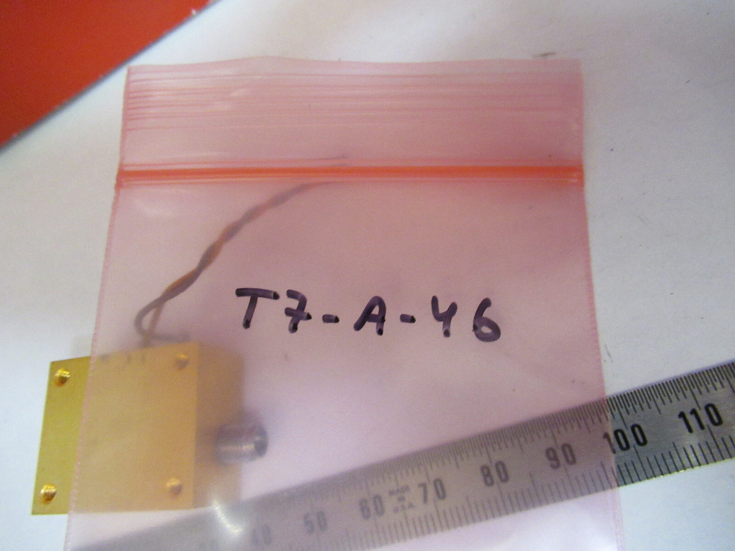 AMPLIFIER Ku-BAND MICROWAVE RF FREQUENCY 20 GHz WILTRON AS PICTURED T7-A-46
