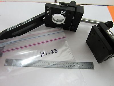 LOS 3 EA NEWPORT THOR LABS OPTICAL LASER HOLDERS OPTICS BIN#K1-23