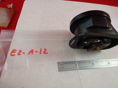 MICROSCOPE PART LEITZ GERMANY CONDENSER OPTICS AS IS BIN#E2-A-12
