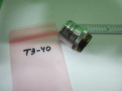 MICROSCOPE PART OBJECTIVE REICHERT AUSTRIA EPI 6.3X OPTICS AS IS BIN#T3-40