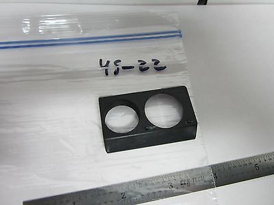 MICROSCOPE LENS DIVIDER AS IS OPTICS BIN#45-22