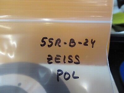 ZEISS GERMANY POL ROTABLE STAGE POLARIZATION MICROSCOPE as pictured &55R-B-24