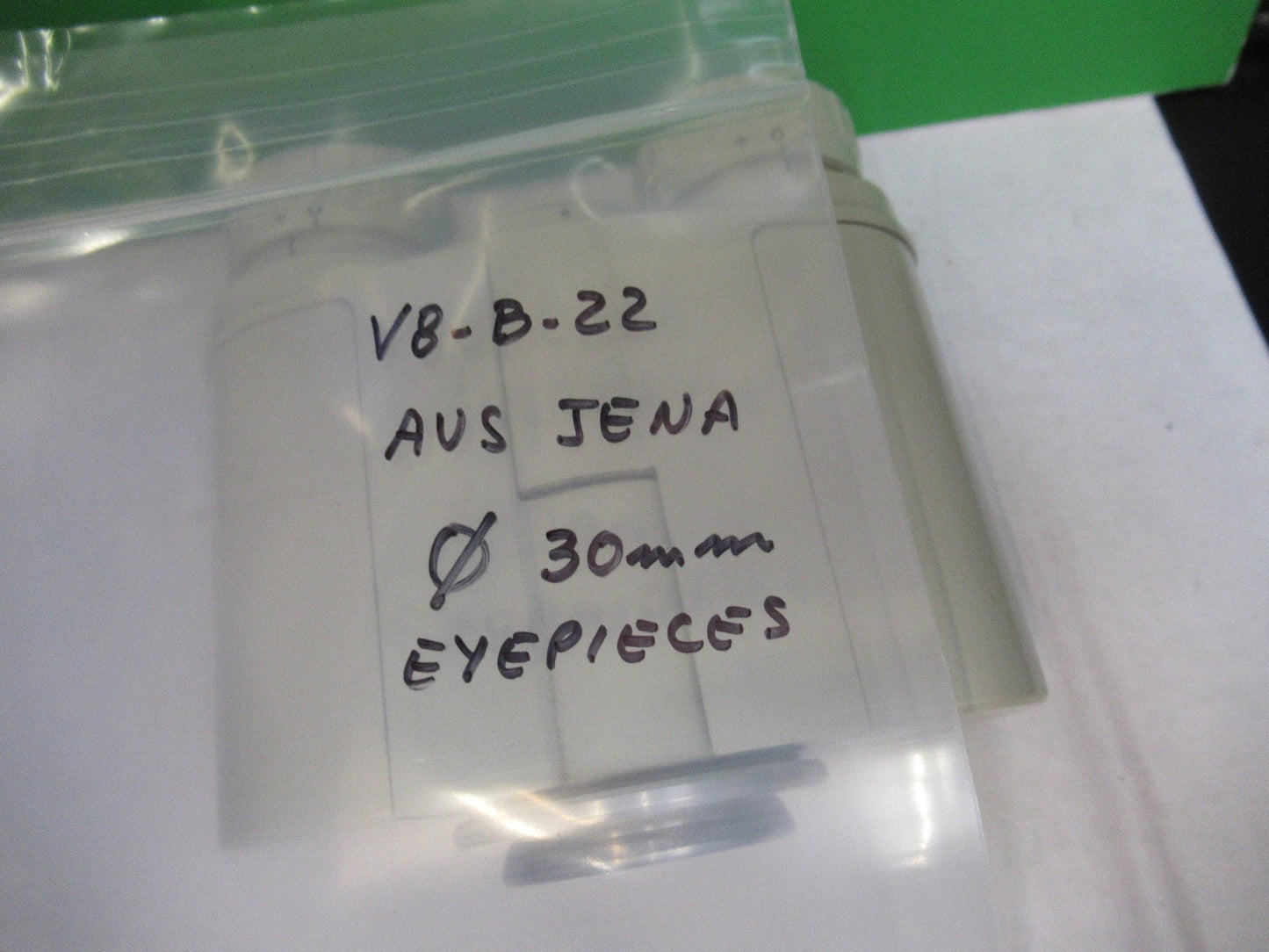 AUS JENA GERMANY BINOCULAR HEAD 30mm MICROSCOPE PART AS PICTURED V8-B-22