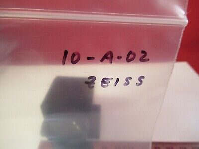 ZEISS DEUTSCHLAND MONTIERTE LINSENOPTIK MIKROSKOP TEIL WIE ABGEBILDET #10-A-02