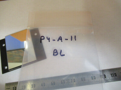 ANTIQUE BAUSCH LOMB MIRROR OPTICS MICROSCOPE PART AS PICTURED #P4-A-11