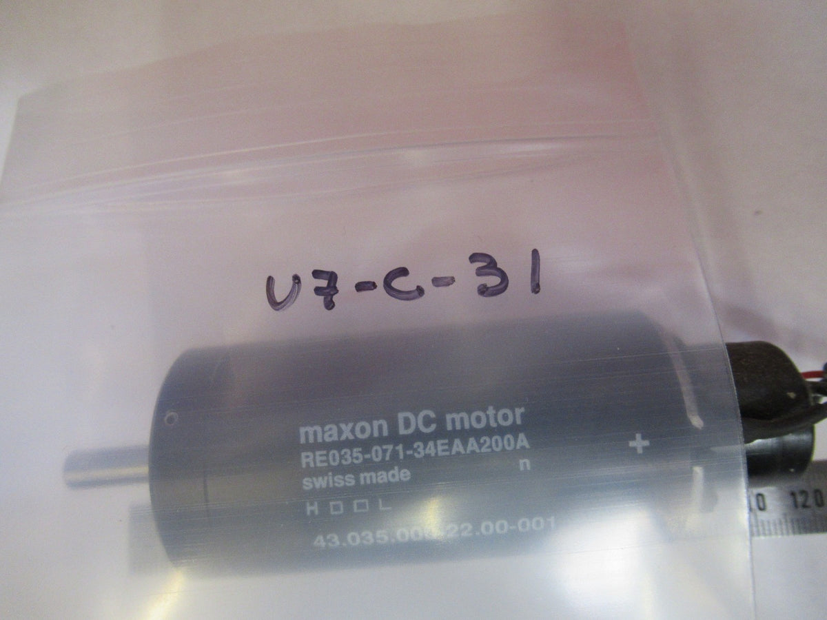Maxon DC Motor Swiss Made Microscope Part
